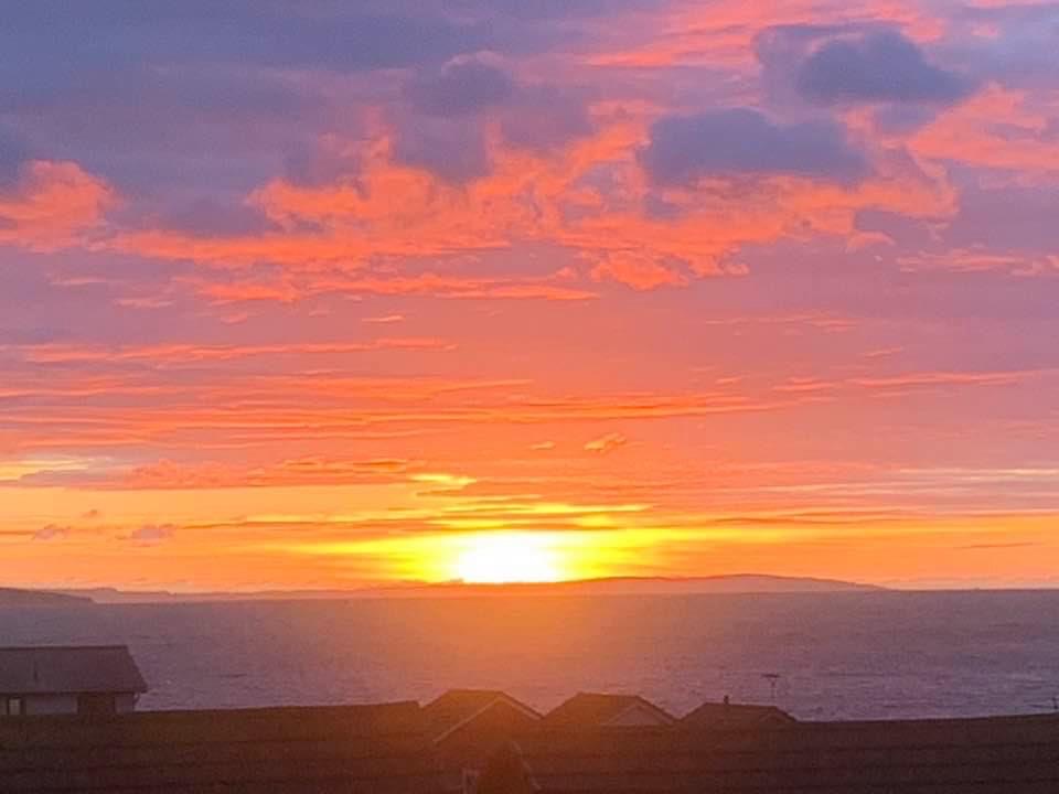 Sunsets here are amazing.